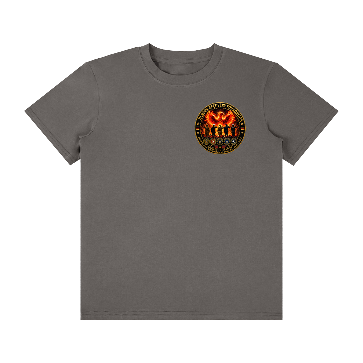 Unisex Classic Crew Neck Cotton T-Shirt