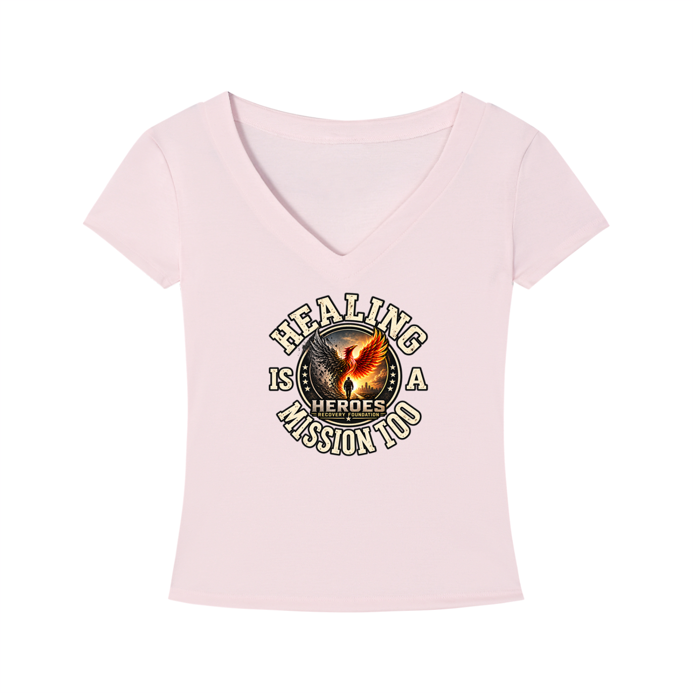 Tencel Slim Fit V-Neck T-Shirt