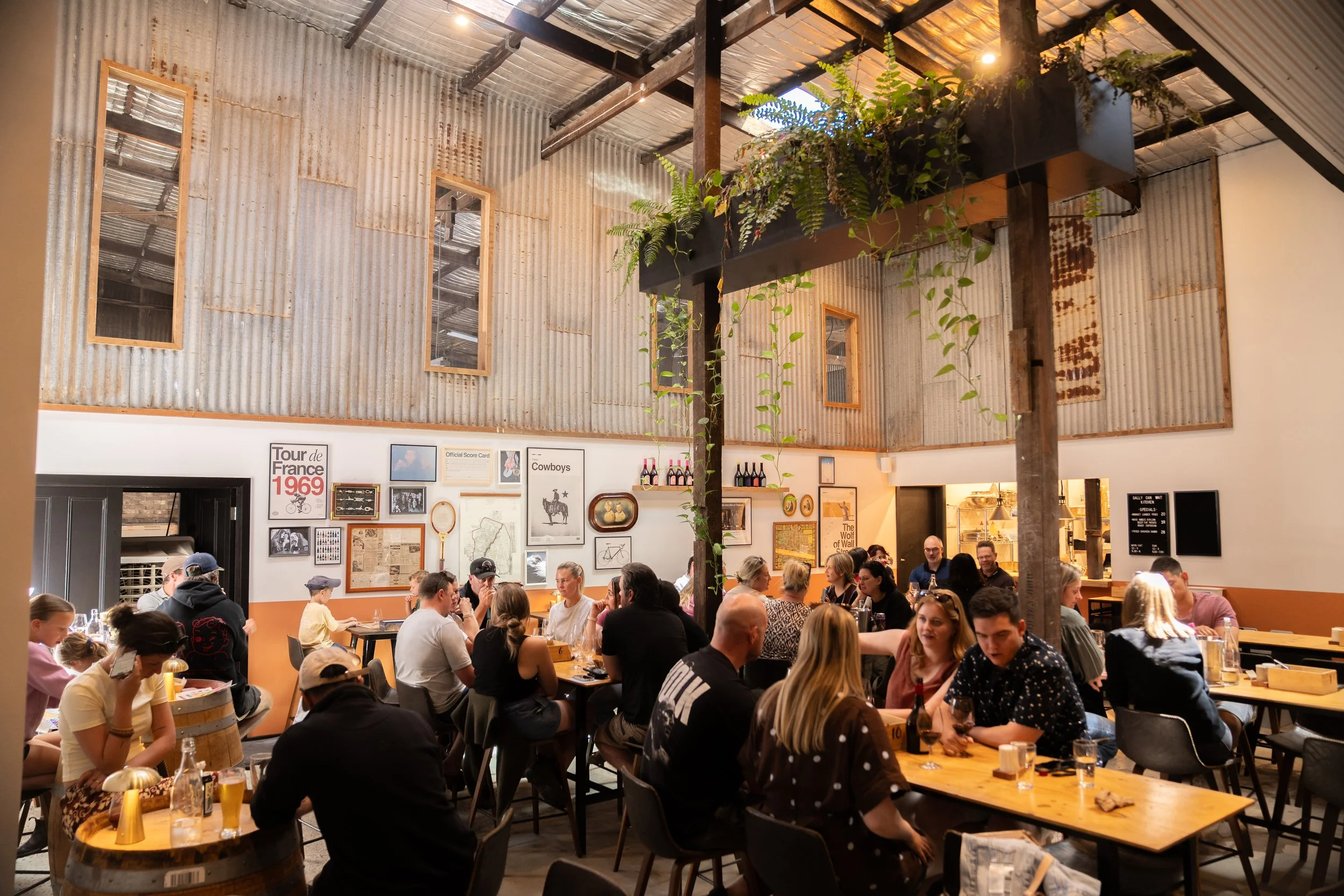 Barossa Sessions at Old Mill Brewery with live bands, craft beer and wine tasting paddles, local food and a buzzing brewery atmosphere.