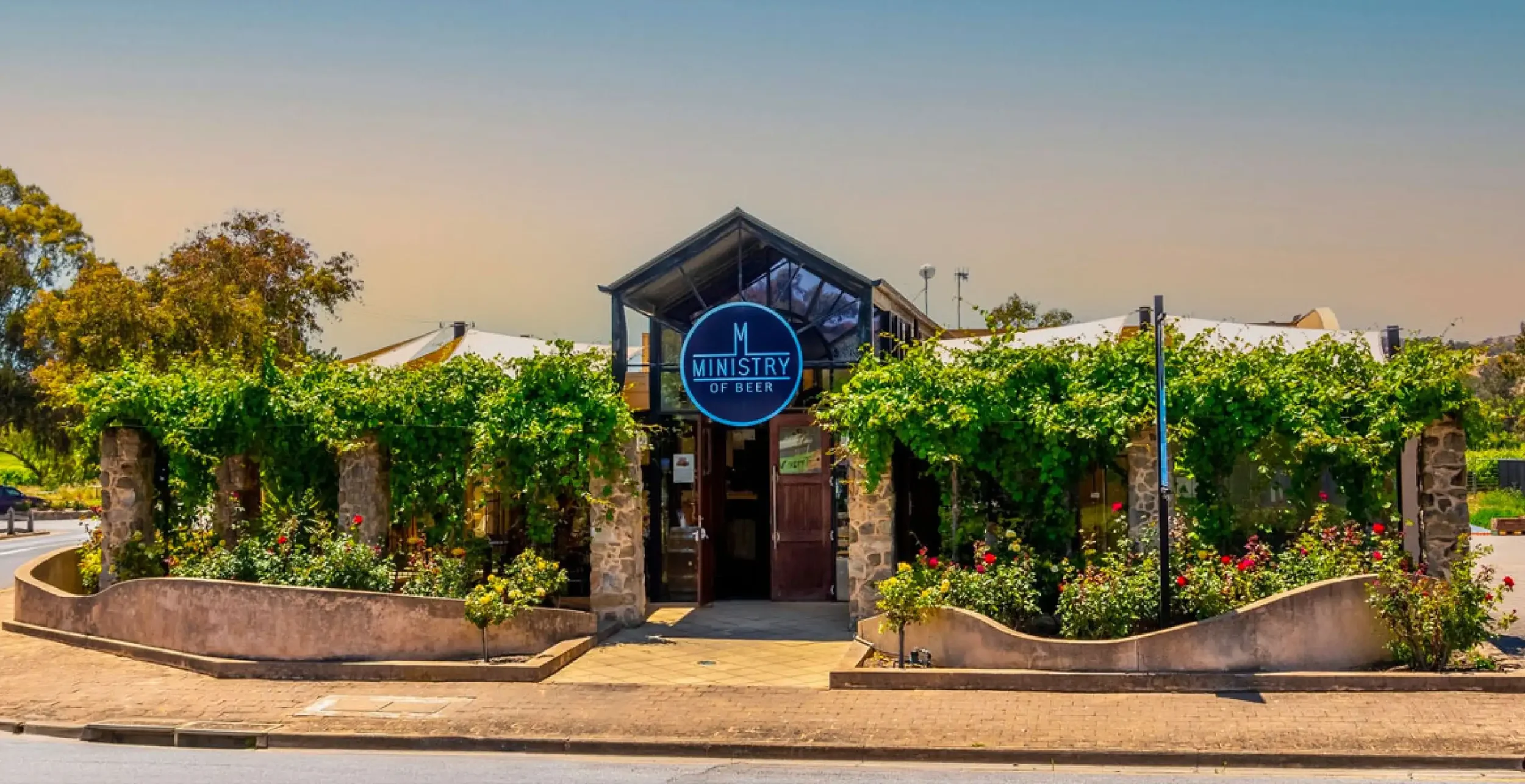 Ministry of Beer Barossa Sessions event in Lyndoch with live music, independent craft beer, 16 taps and a relaxed brewery beer garden atmosphere.