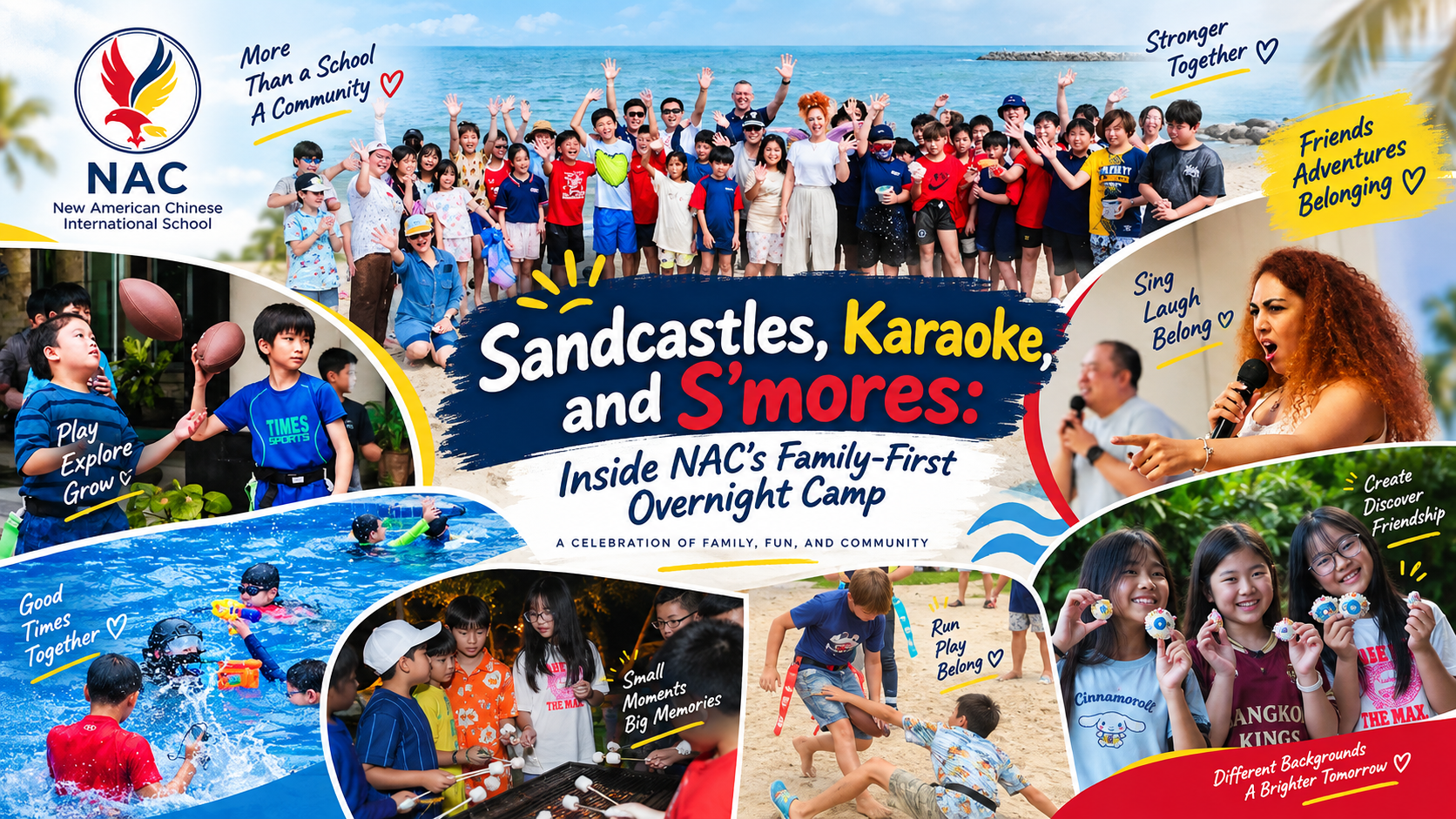 Sandcastles, Karaoke, and S’mores: Inside NAC’s Family-First Overnight Camp
