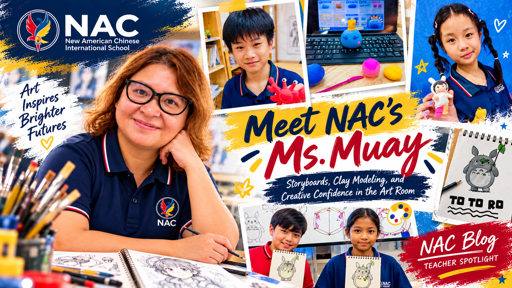 From LEGO Storyboards to Clay Pikachus: Meet NAC’s Ms. Muay