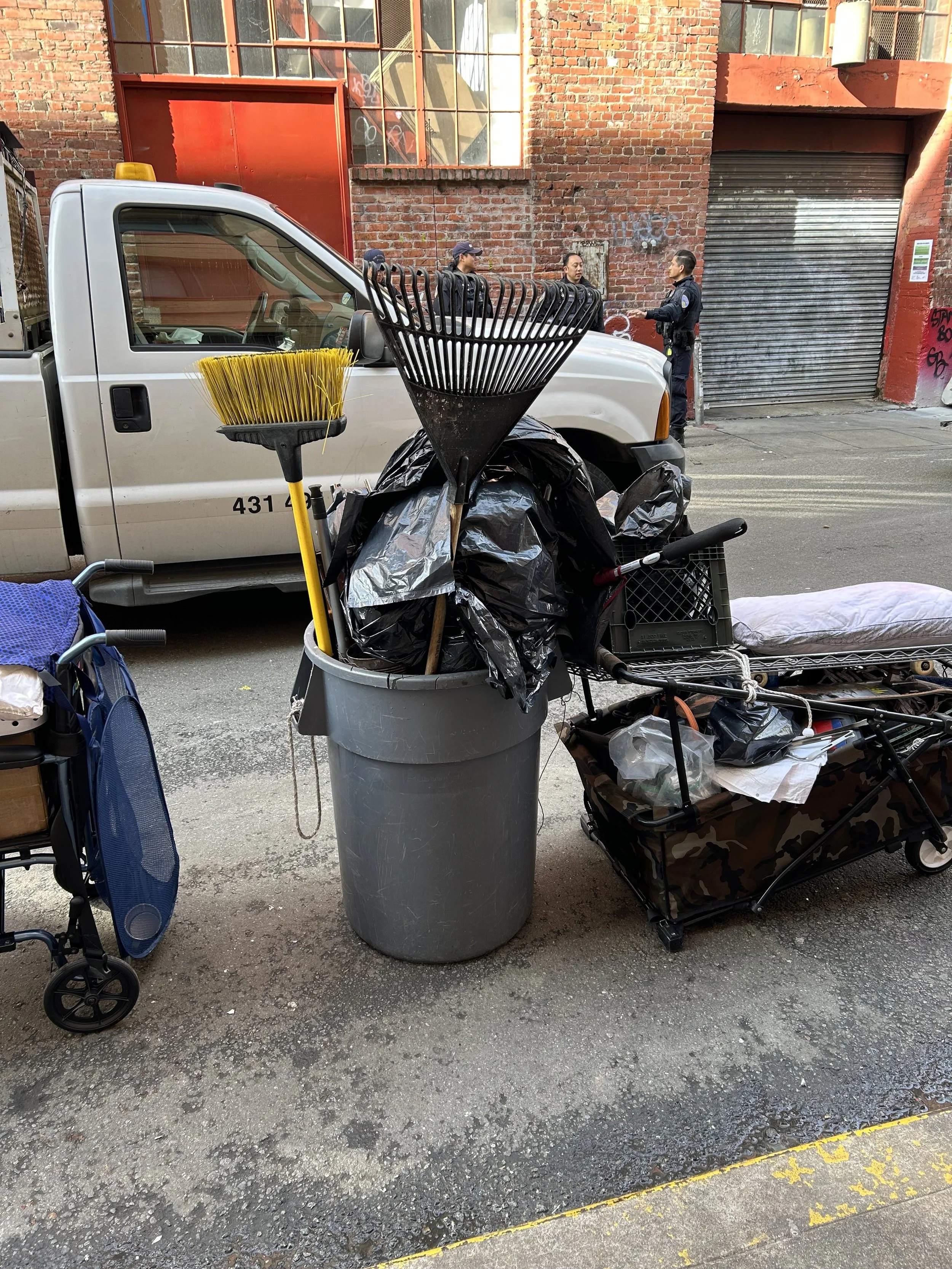“They really target people for helping other people”: The criminalization of mutual aid during encampment sweeps in Los Angeles, CA