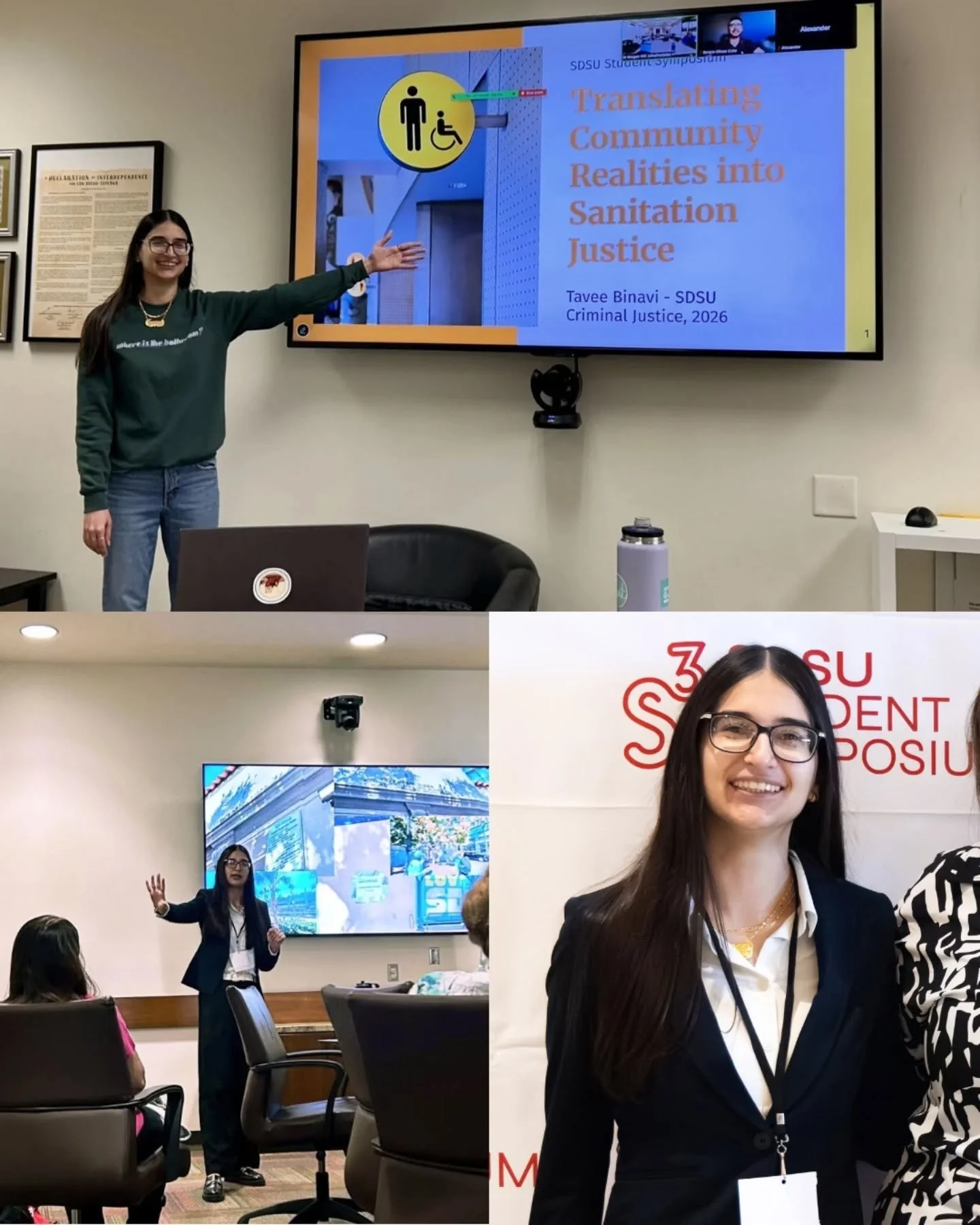 What's so important about restroom access? How can we make restrooms appeal to the many types of restroom users? Tavee presented her efforts of public restrooms access in San Diego Count at S3. The best kind of bathroom is here at SDSU! The Single-Oc