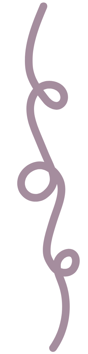 a light purple line with winding loops