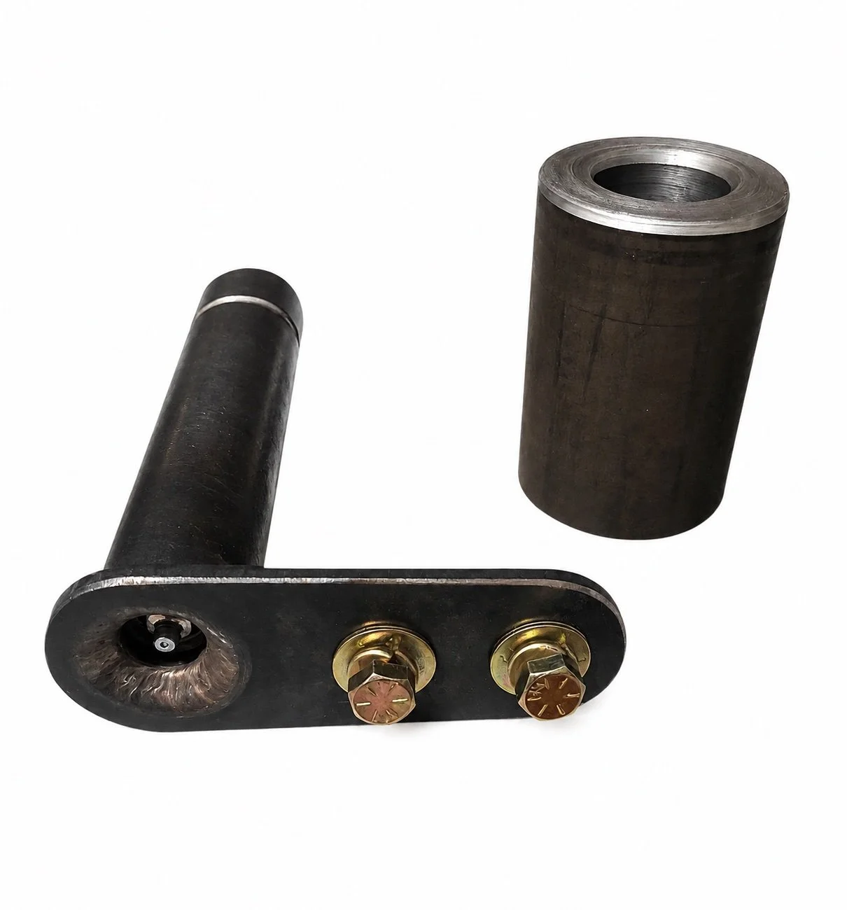 SMALL FRAME STANDARD STRAIGHT PIN WITH WELD ON BUSHING + LOWER QUICKTATCH KIT + UPPER QUICKTATCH KIT