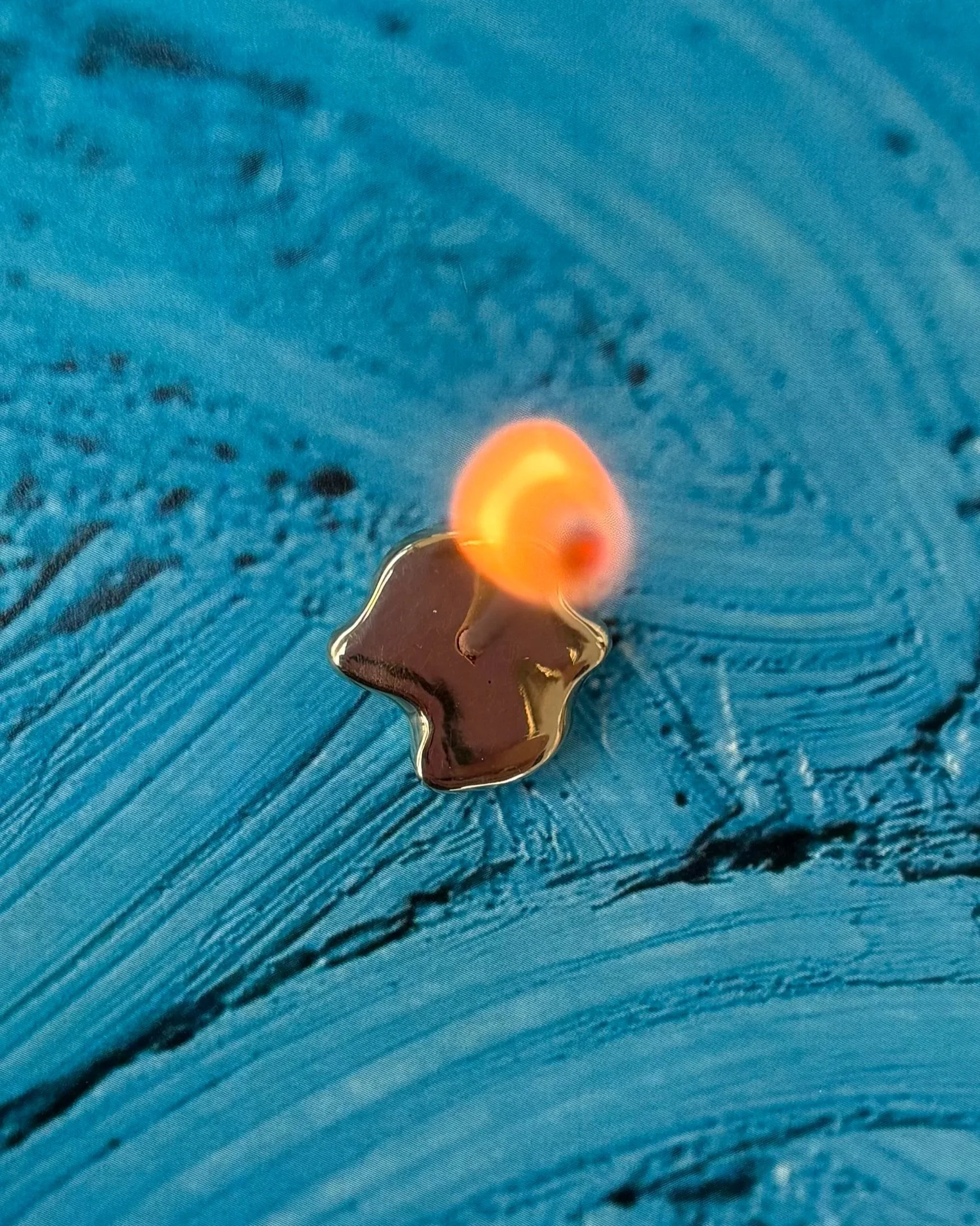 Molten Incense Holder - small