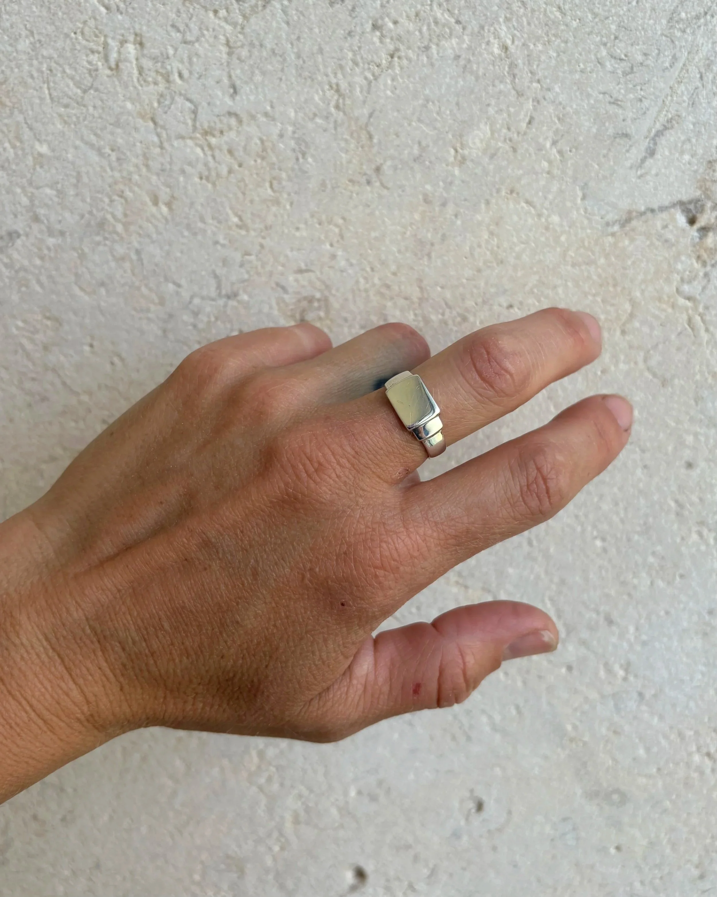 Recycled Silver Signet