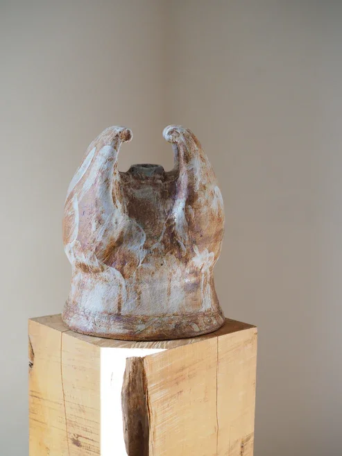 RAFFLE: Kererū vase - Alex Jones