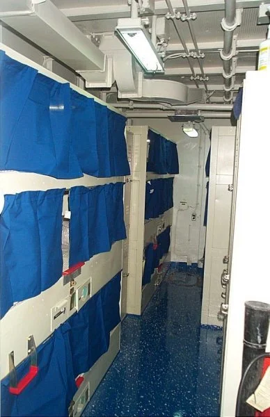 Racks in Berthing Area