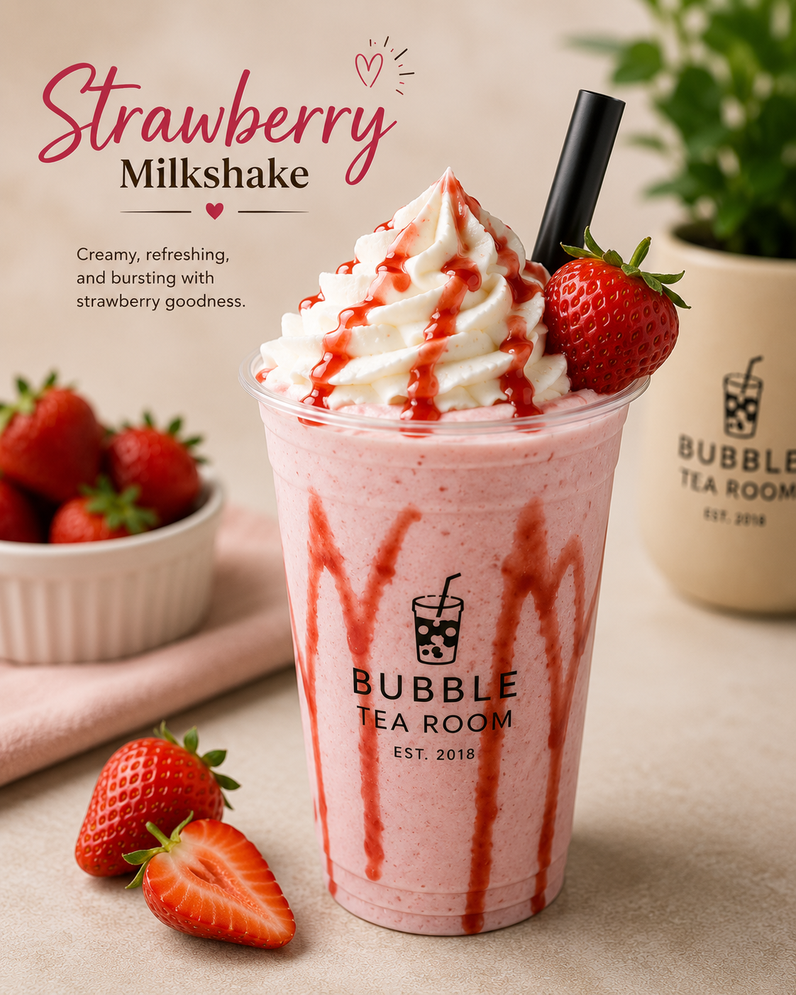 Strawberry Milkshake