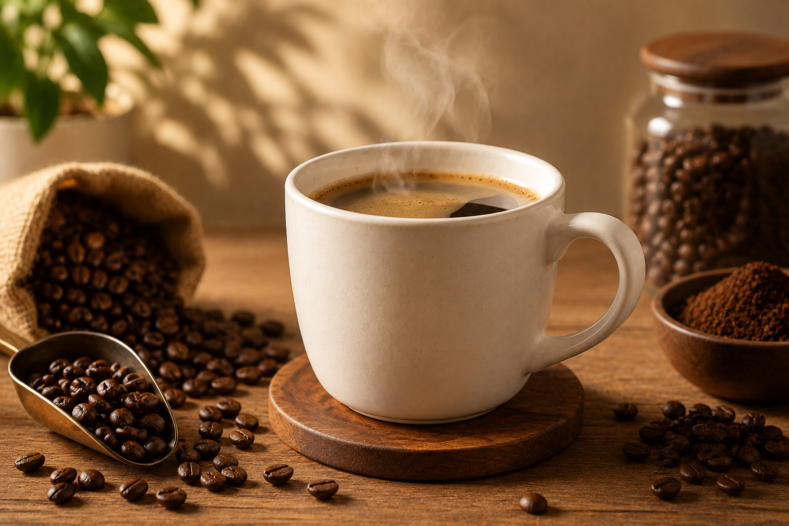 Freshly Brewed Coffee