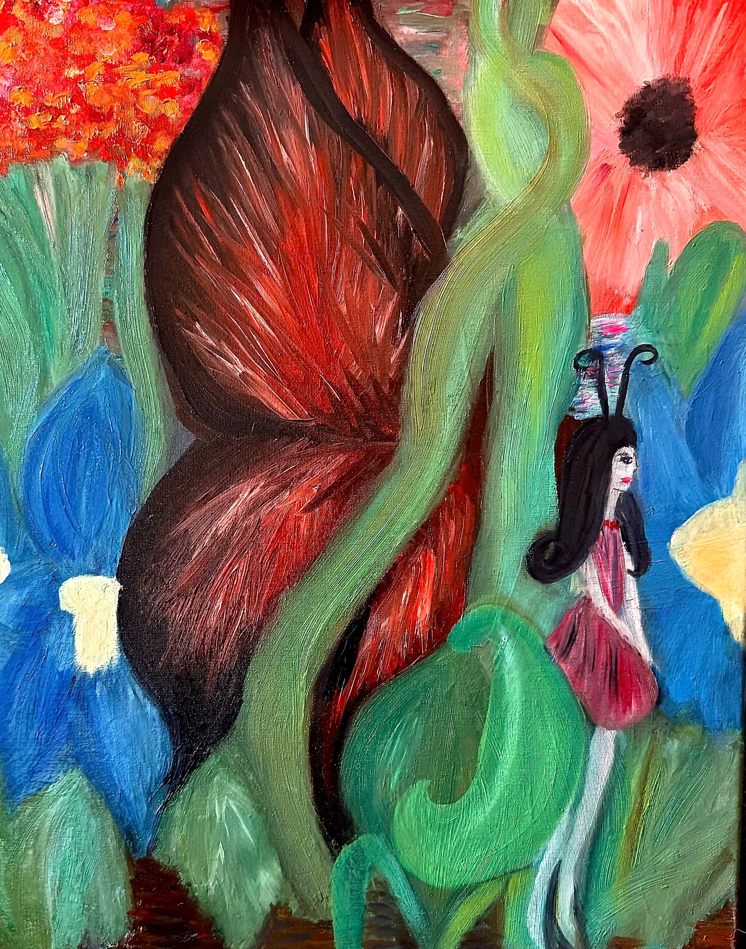 Daydream - Oil on 16x20 canvas.