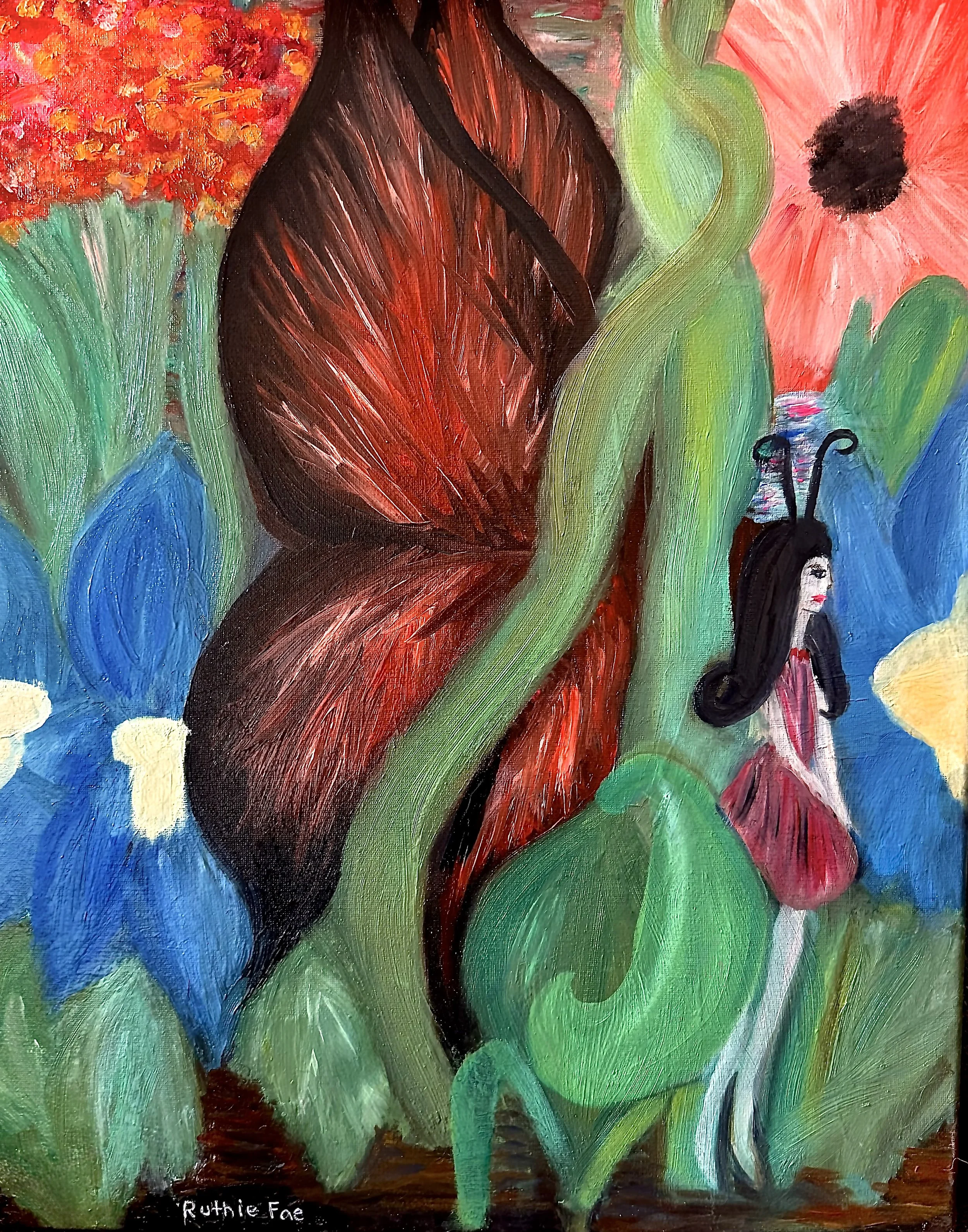 Daydream - Oil on 16x20 canvas.