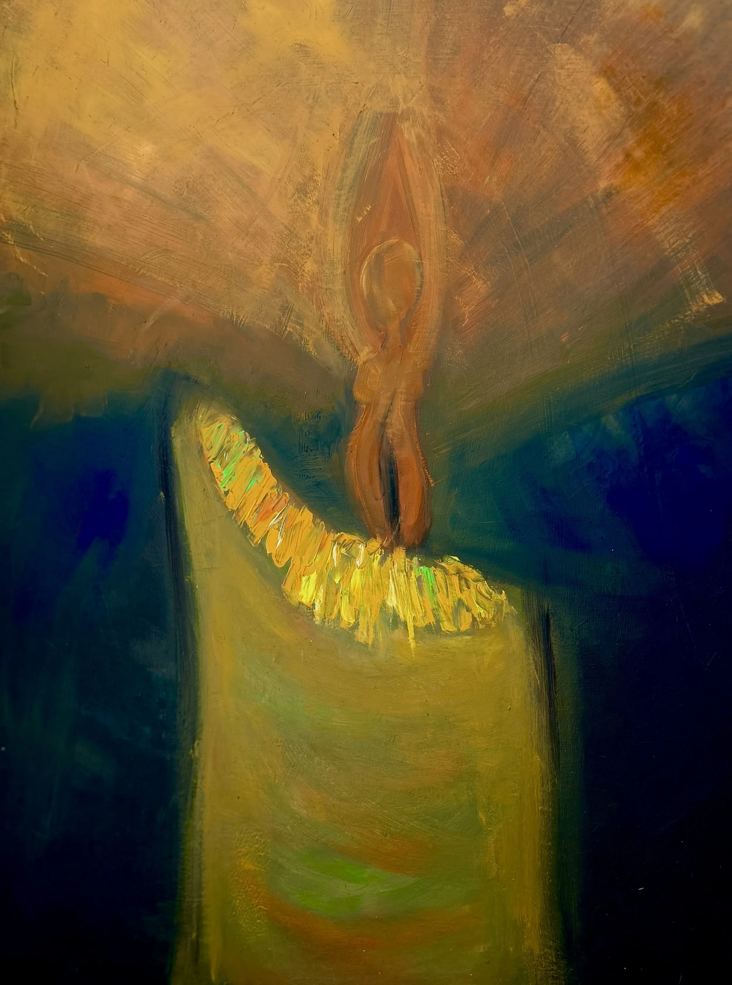 Illuminated - Oil on 16x20 canvas.