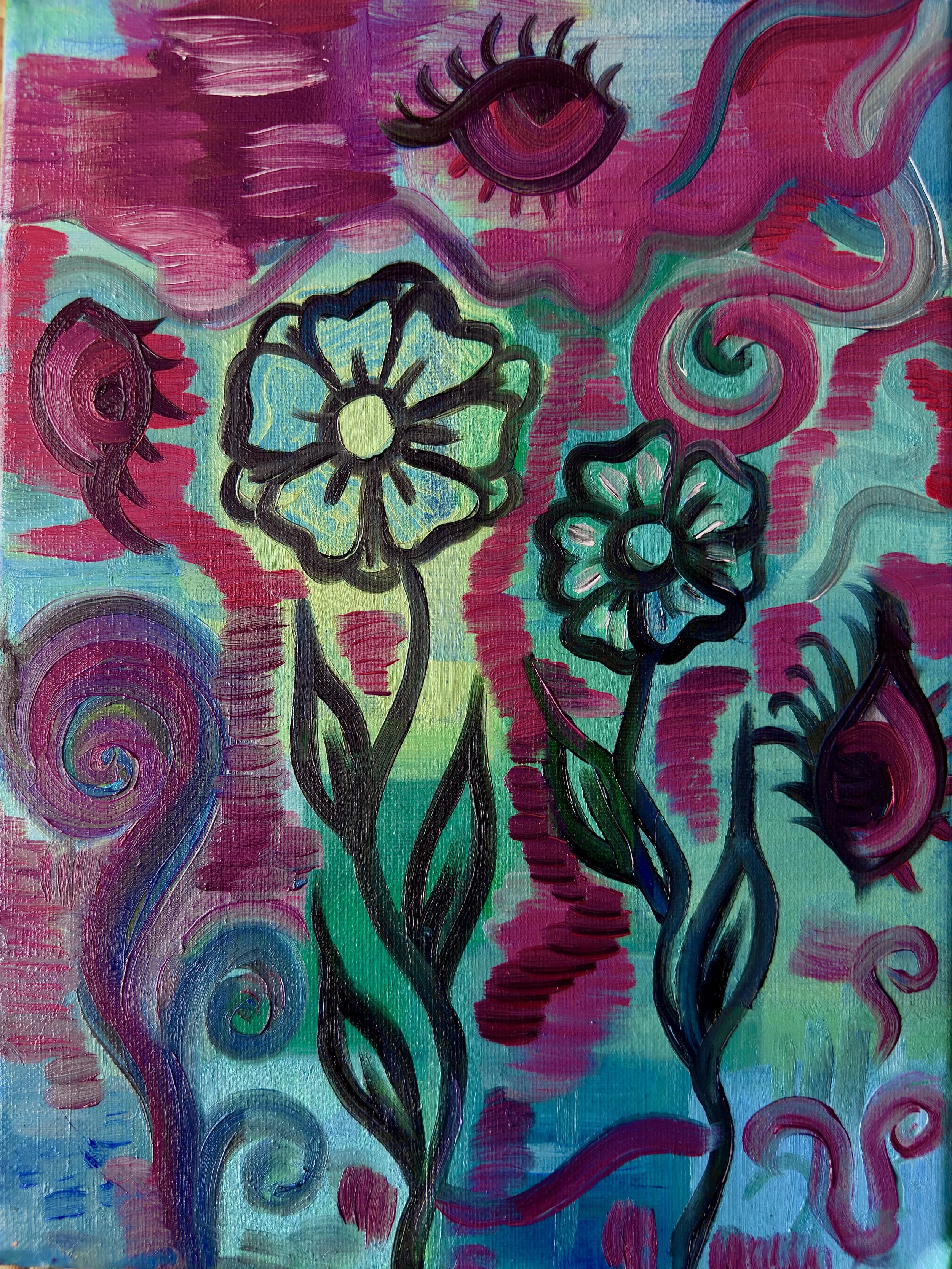  dream sequence - oil on 9x11 canvas