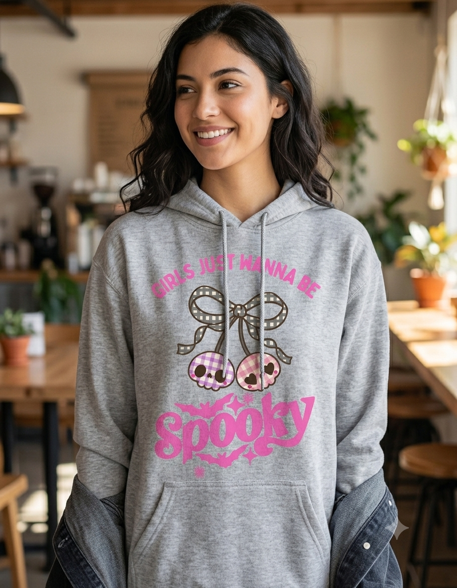 Girls just wanna be spooky hoodie