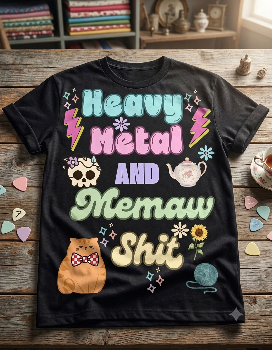 Heavy metal and Memaw Shit
