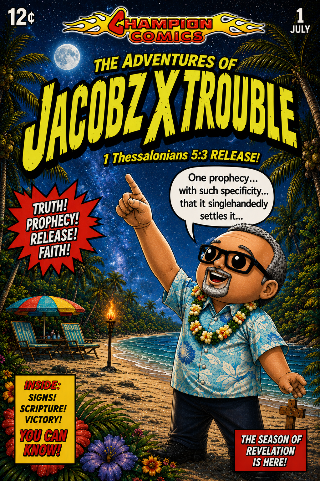 Jacobz X Trouble #1 Cover