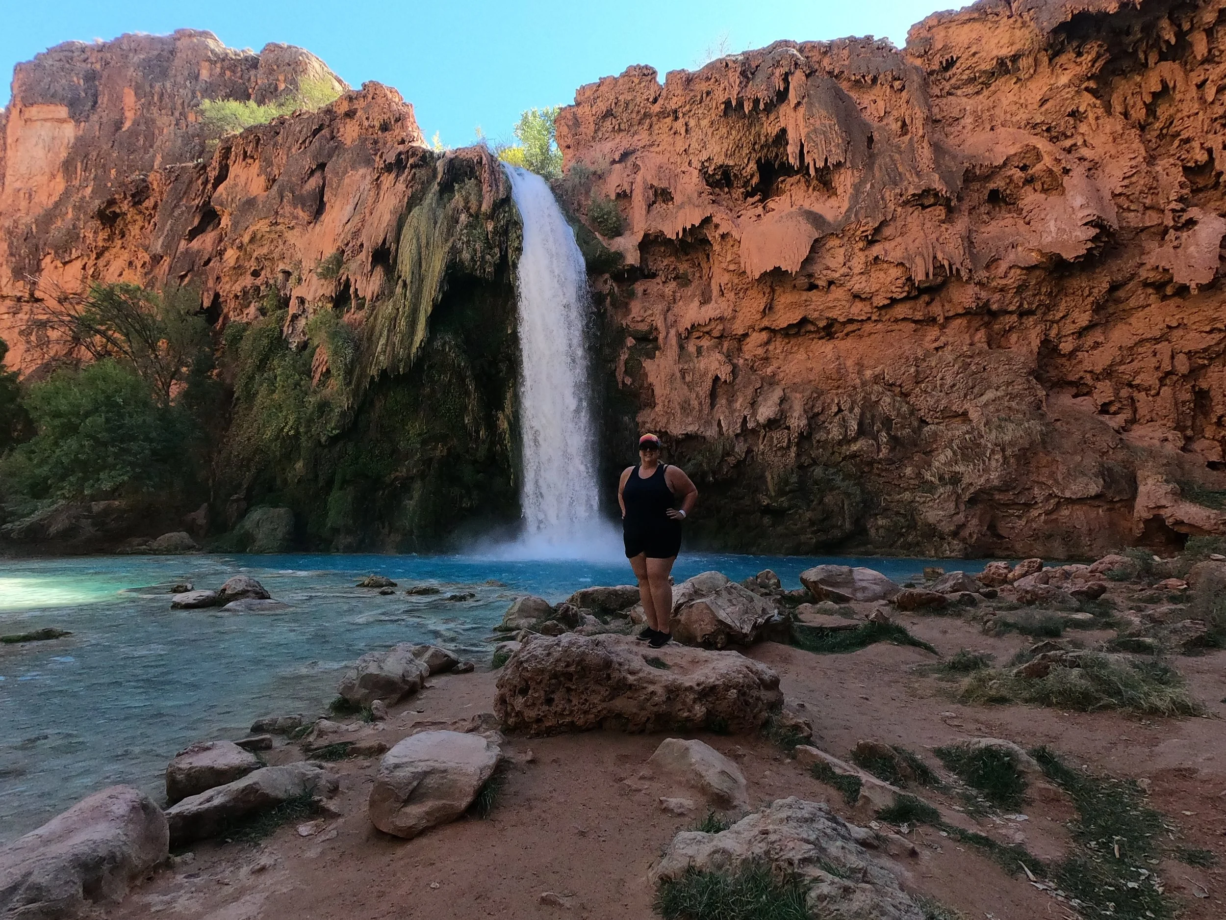 Jen in Havasupai Falls