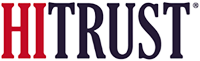 The HITRUST logo with bold red and black text.