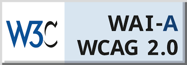 W3C WAI-A WCAG 2.0 logo