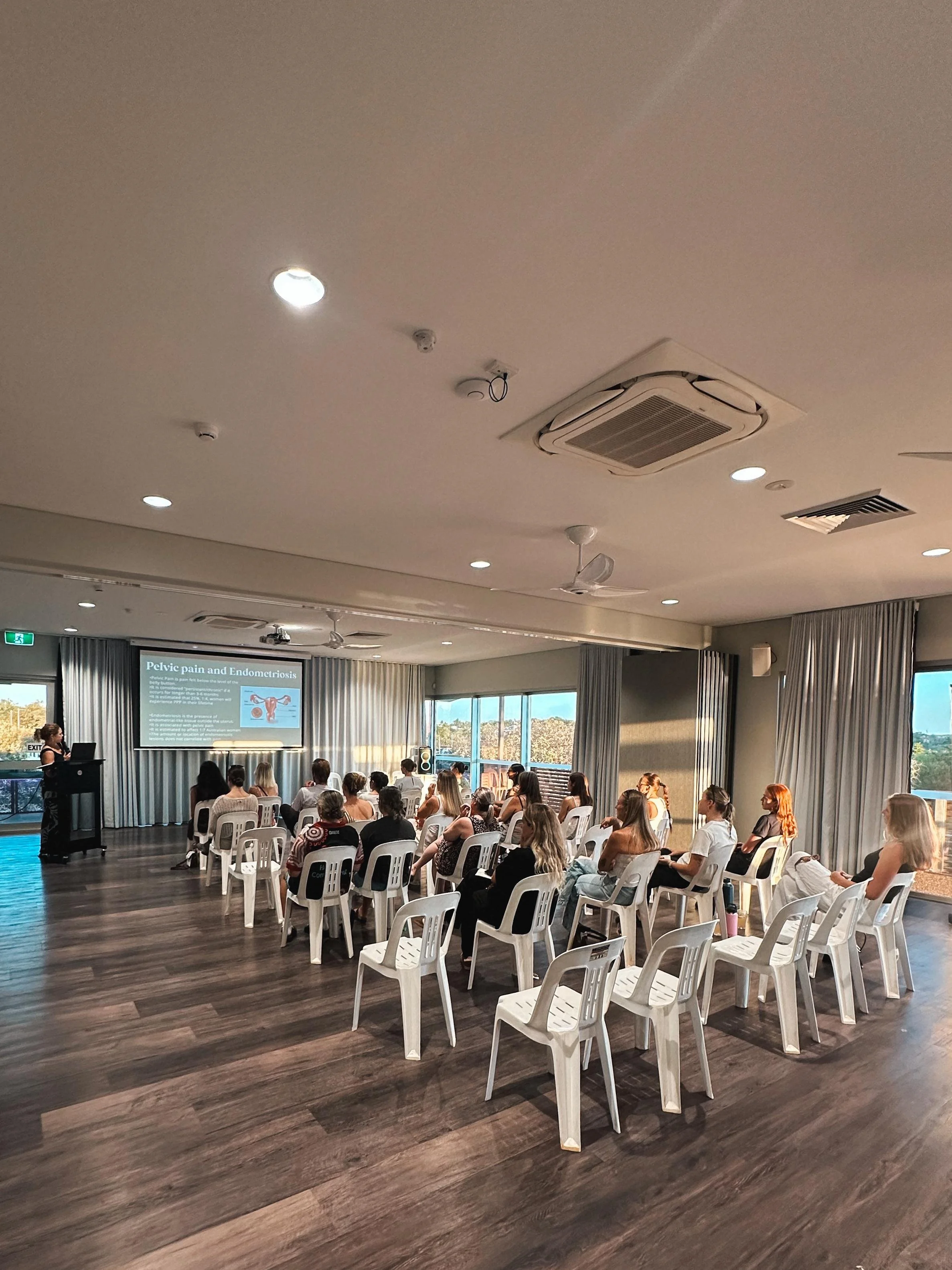 Community event on endometriosis surgery support in regional Australia