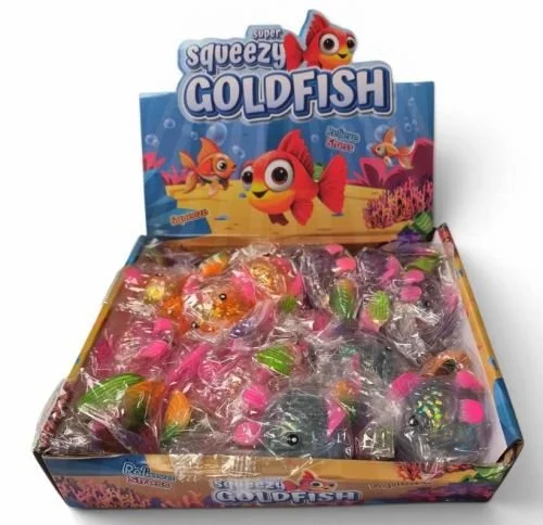 Maltose Slow Rise Squishy 4? Glitter Goldfish