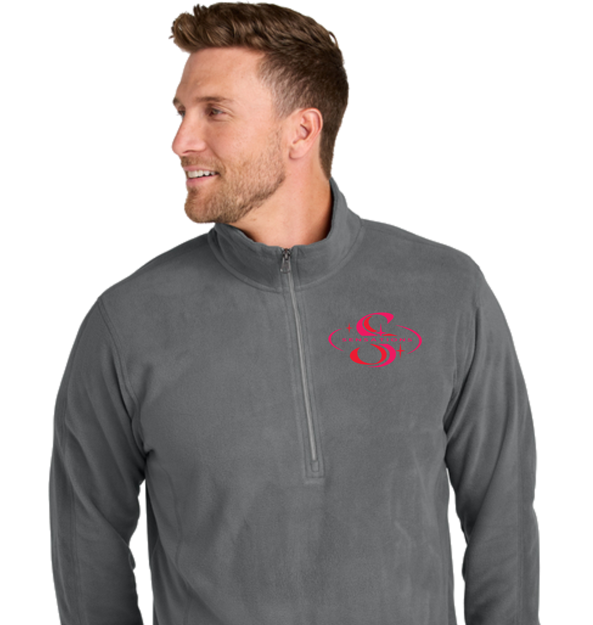 Grey Sensations quarterzip mens.png