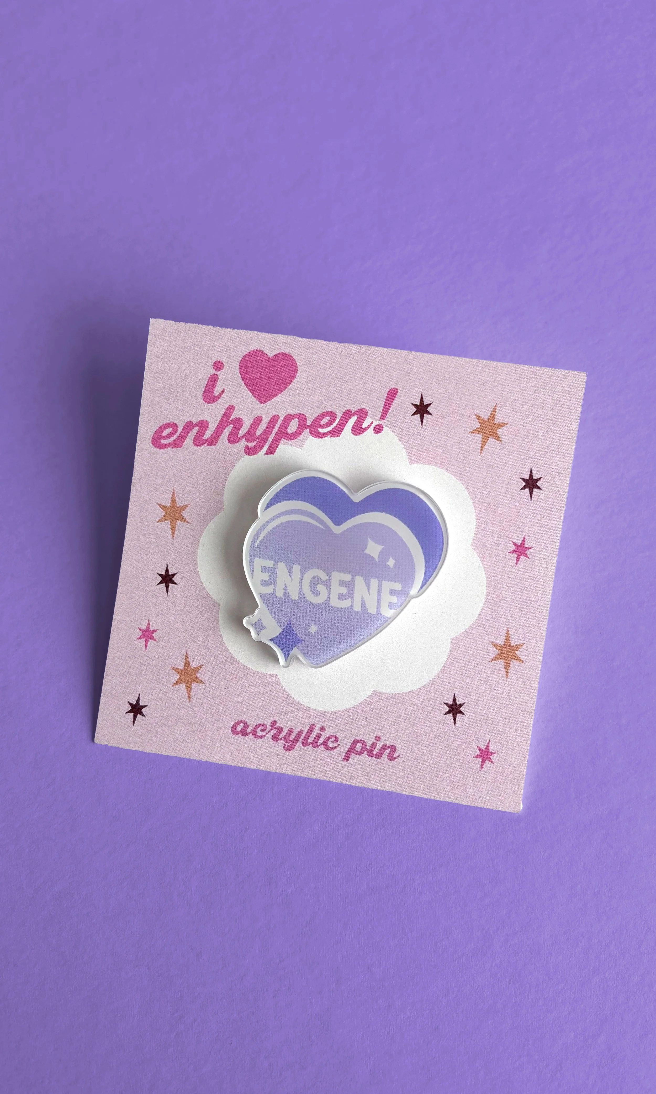 I ♥︎ K-POP Fan Pins