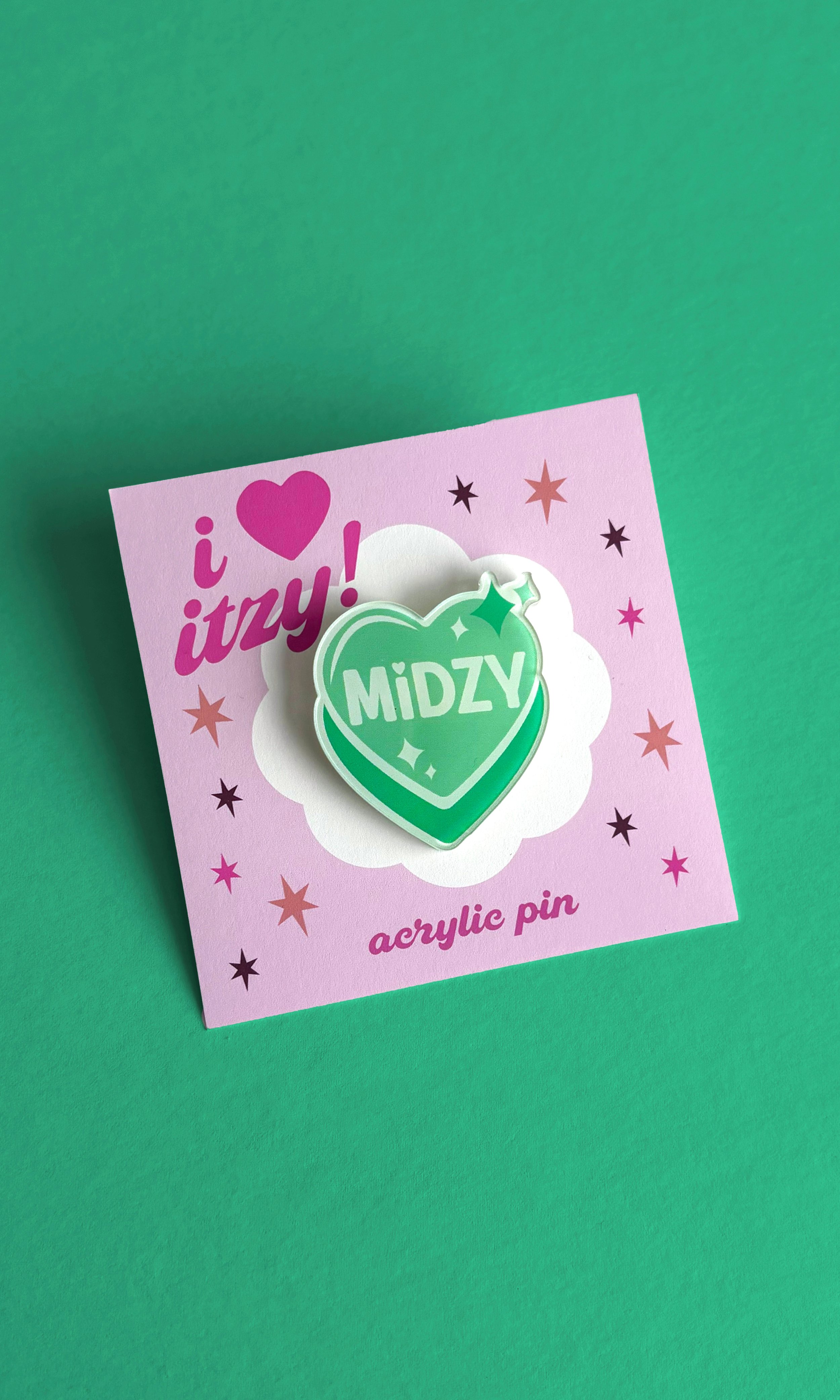 I ♥︎ K-POP Fan Pins