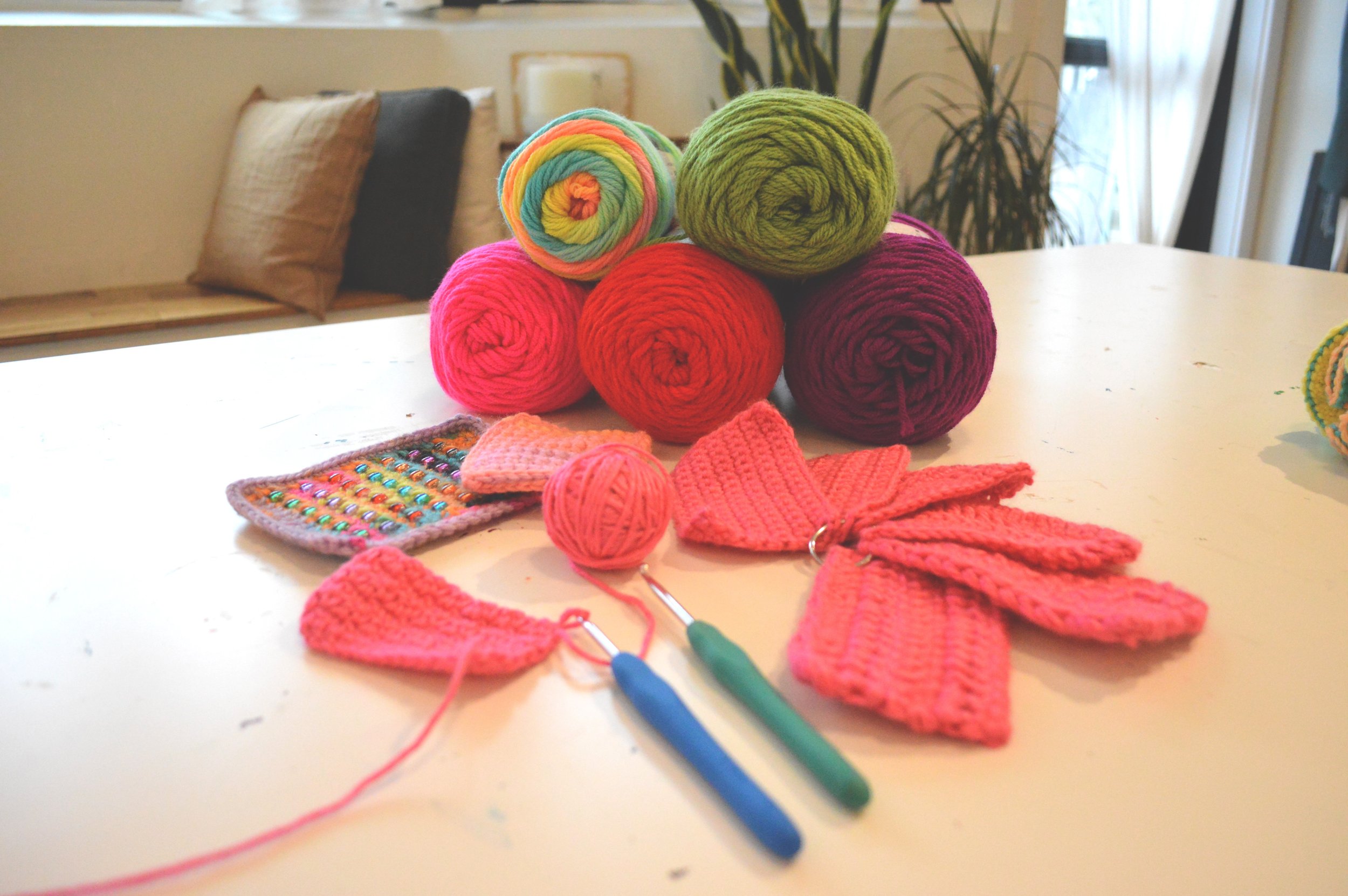WiP Crochet Lab with Nikki
