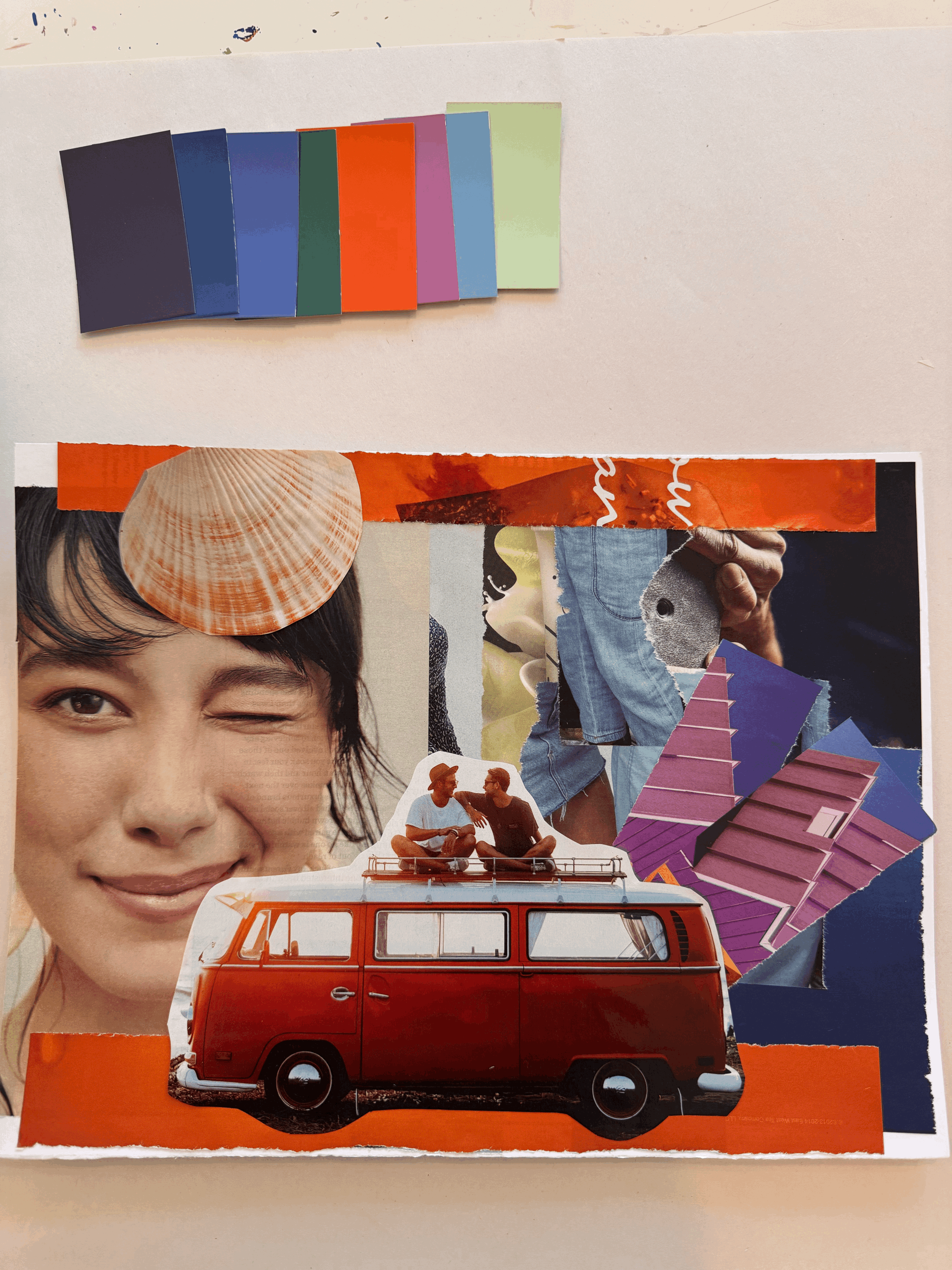 Color Play Collage Workshop w/ Nikki