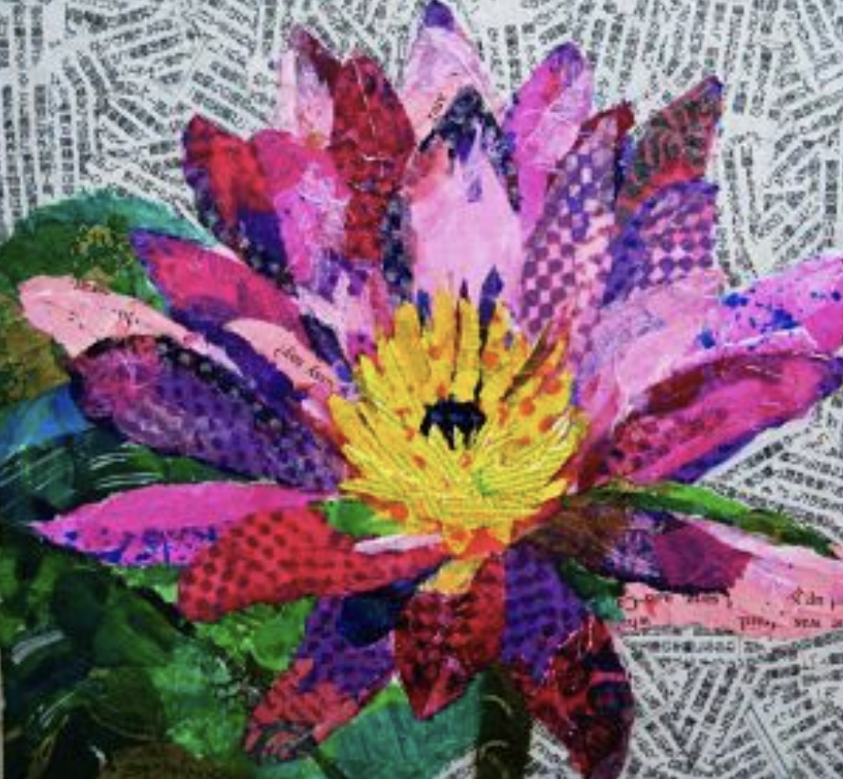 Torn Paper Collage w/ Shannon