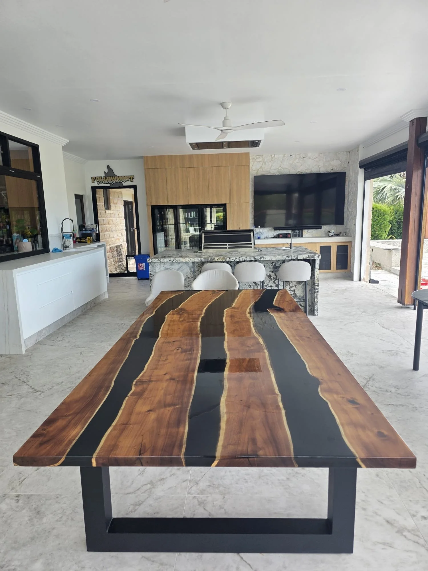 Large Modern Dining Table
