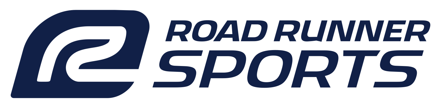 Logo of Road Runner Sports featuring a stylized letter R and the text 'ROAD RUNNER SPORTS'