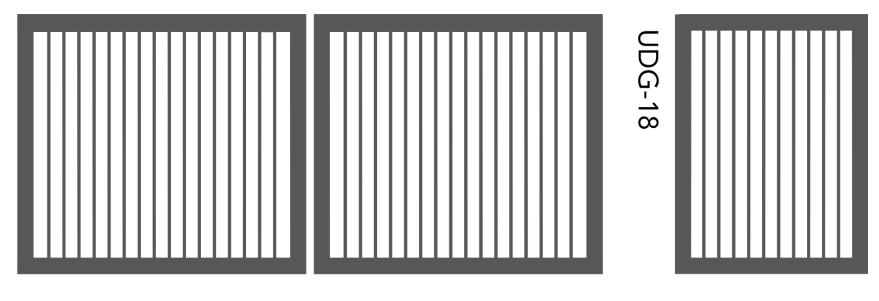 Bullrush Traditional Aluminium Gate