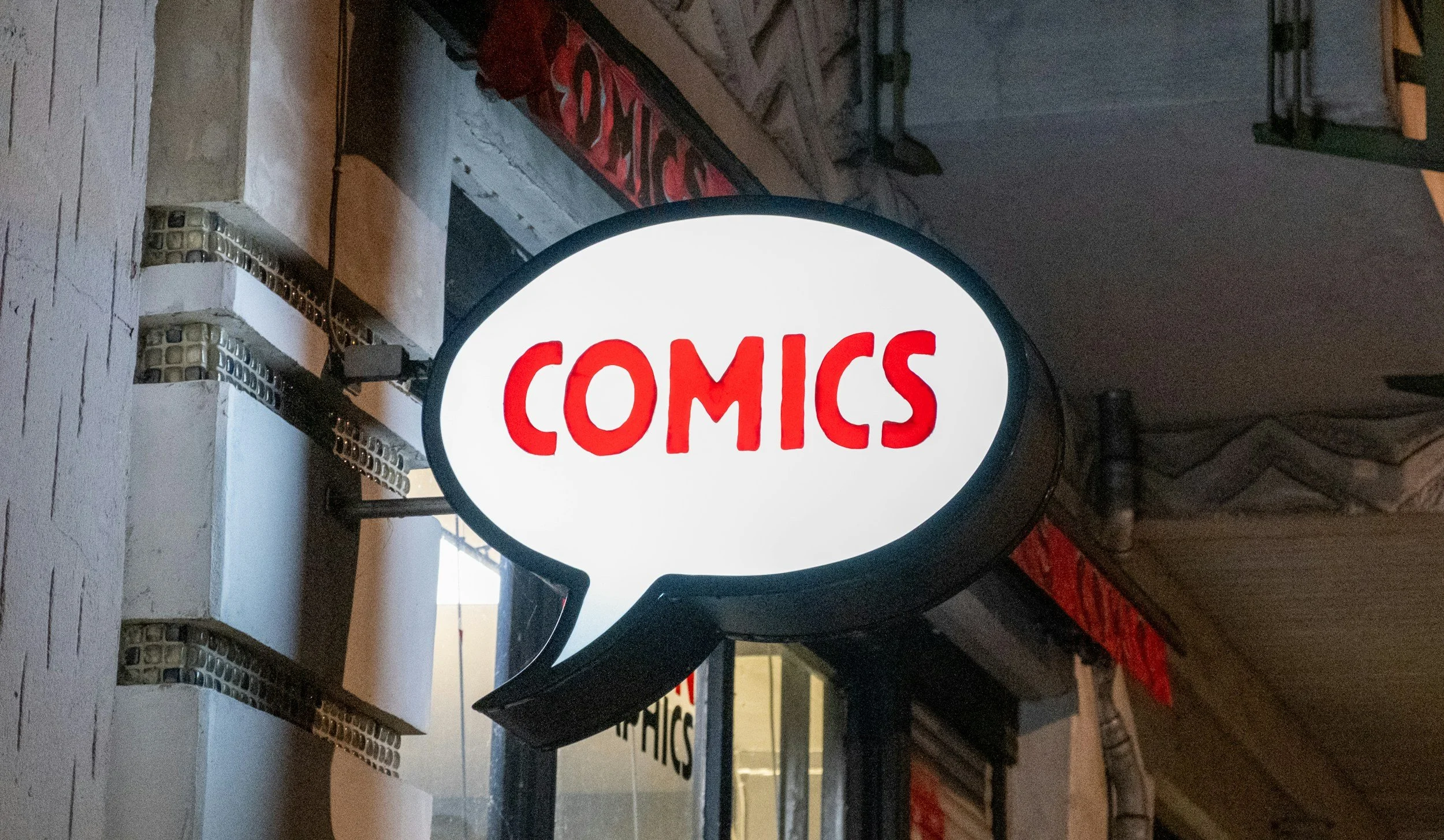 Comics Bubble Speech Sign