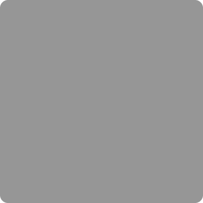 A gray recycling bin with a black lid and a recycling symbol on the front.