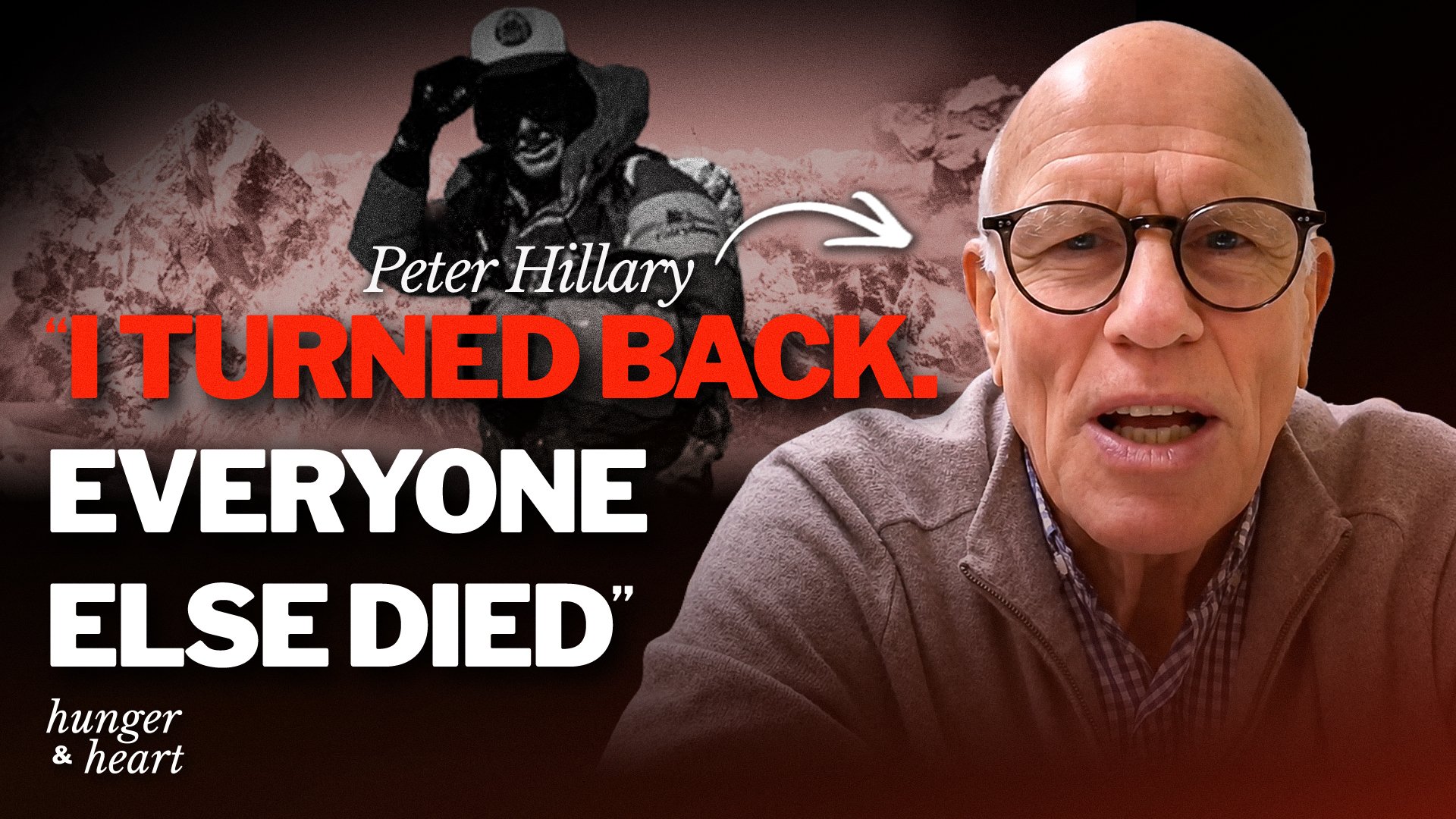 8,200m Up K2, He Walked Away Alone: Peter Hillary on Survival, Fear &amp; Sir Edmund’s Advice