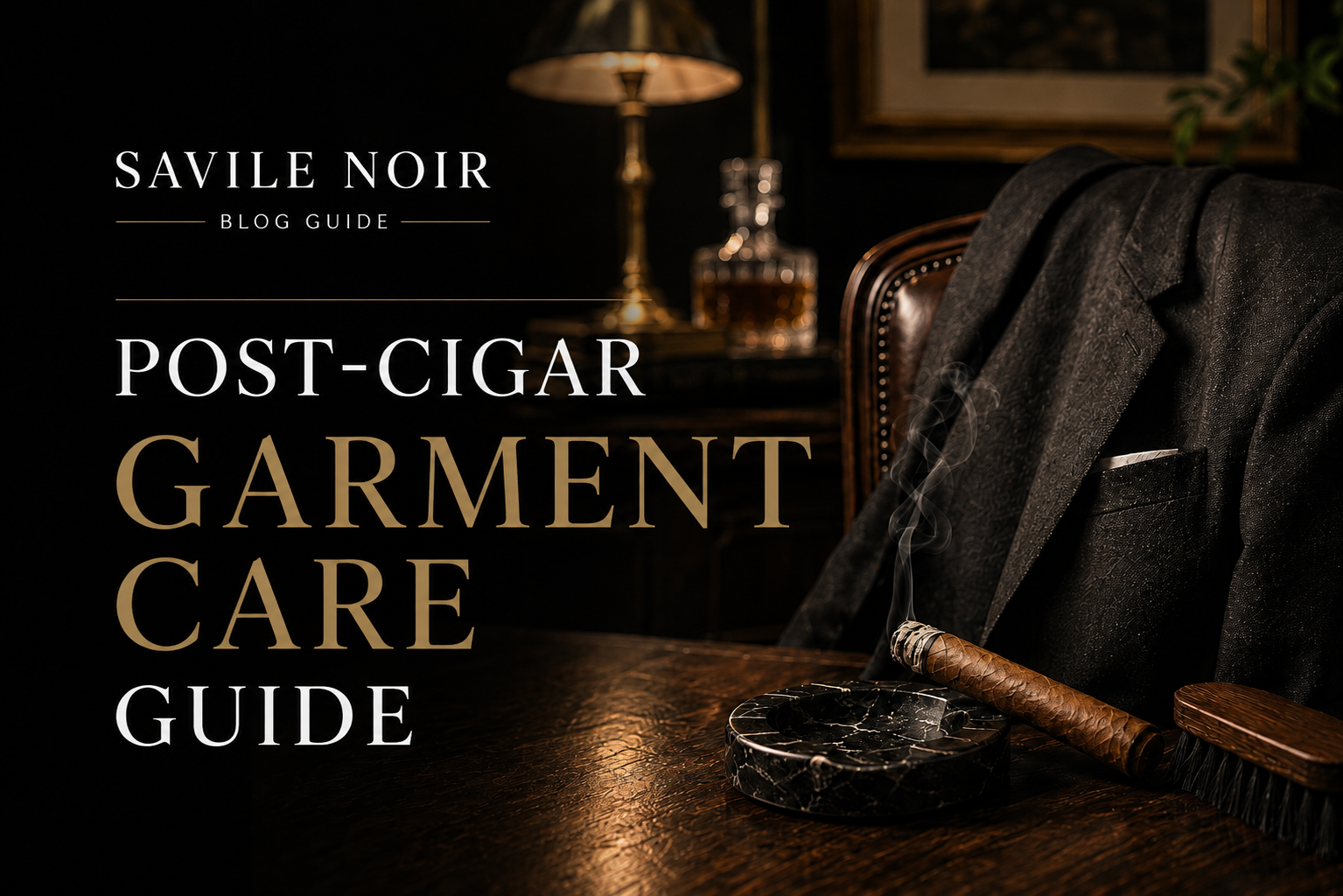 The Complete Post-Cigar Garment Care Guide