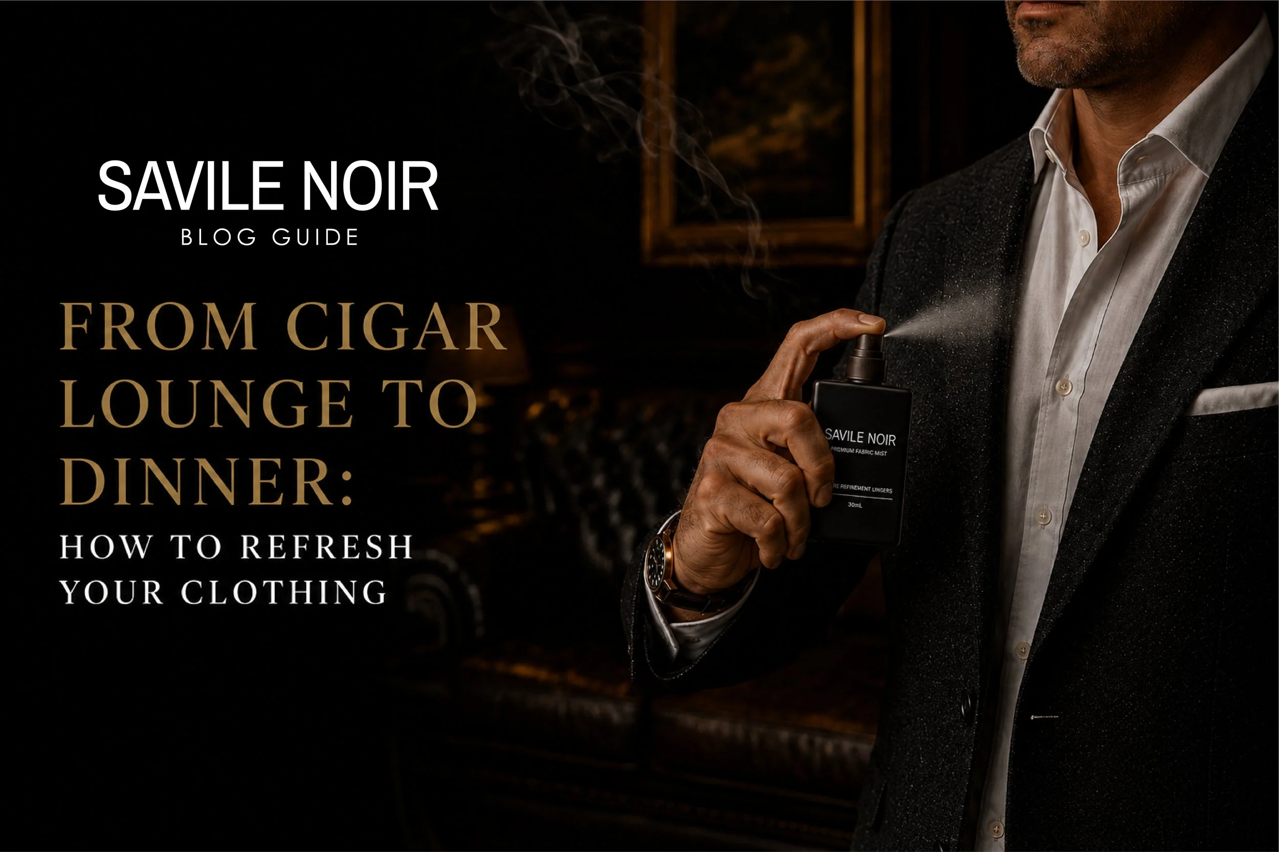 From Cigar Lounge to Dinner: How to Refresh Your Clothing