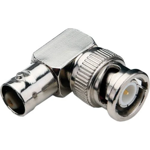 Pearstone BNC Male to BNC Female Right-Angle Adapter