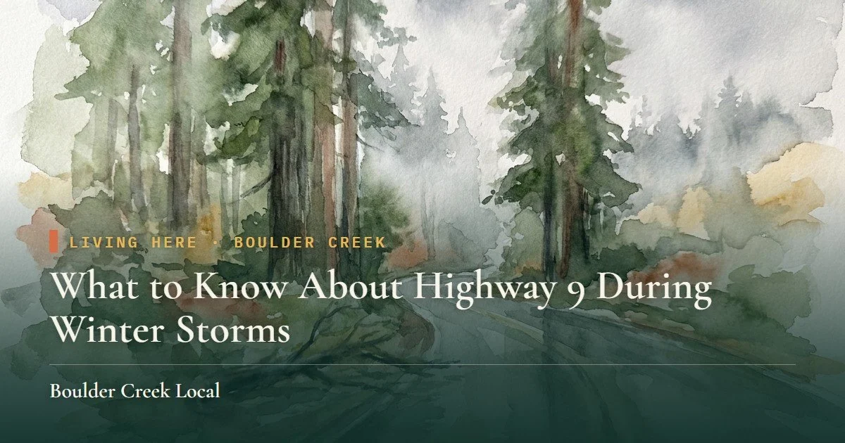 What to Know About Highway 9 During Winter Storms