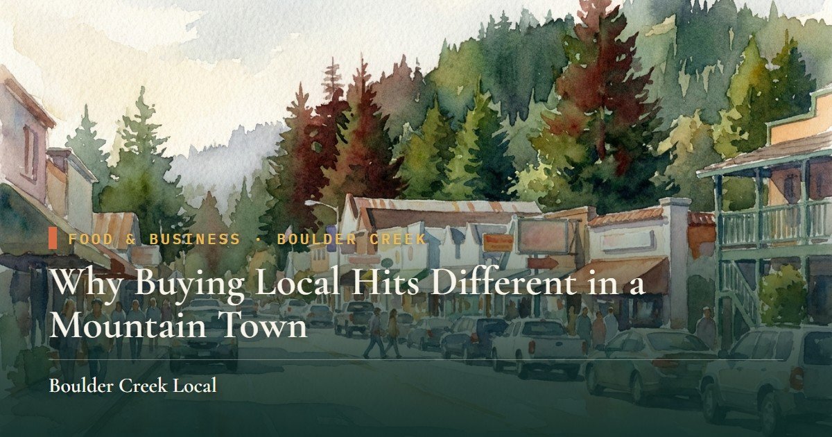 Why Buying Local Hits Different in a Mountain Town