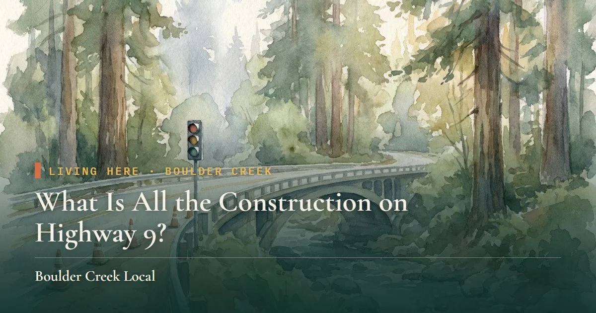 What Is All the Construction on Highway 9?