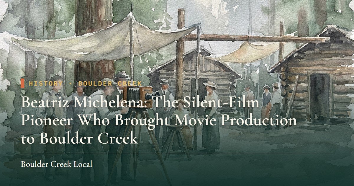 Beatriz Michelena: The Silent-Film Pioneer Who Brought Movie Production to Boulder Creek
