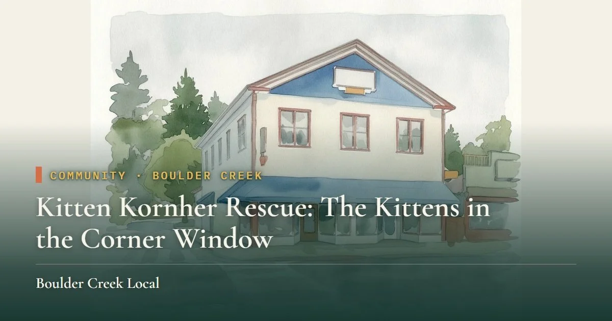 Kitten Kornher Rescue: The Kittens in the Corner Window