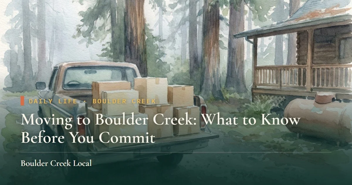 Moving to Boulder Creek: What to Know Before You Commit
