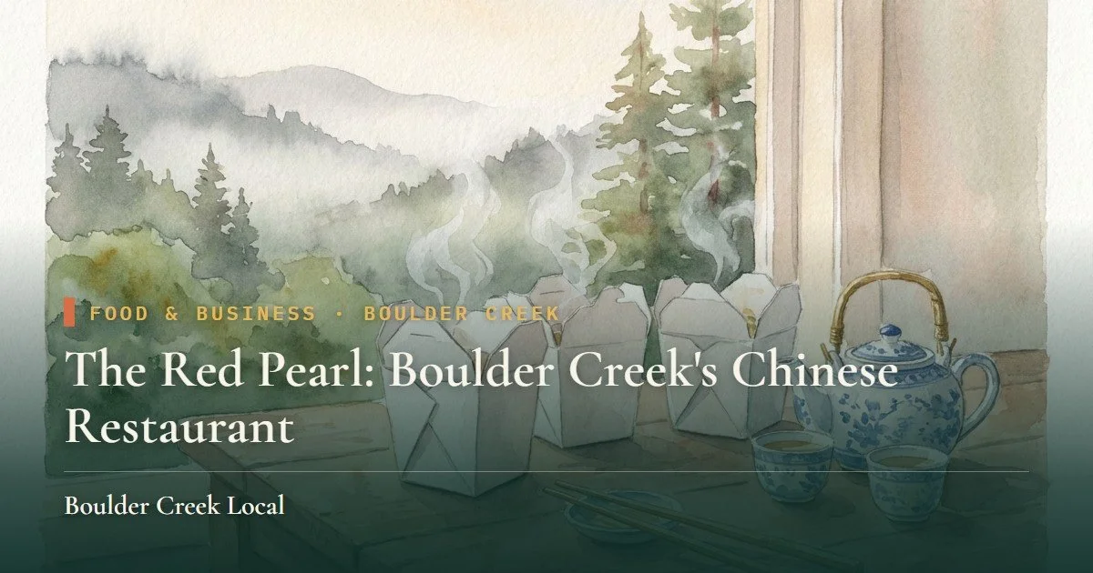 The Red Pearl: Boulder Creek's Chinese Restaurant